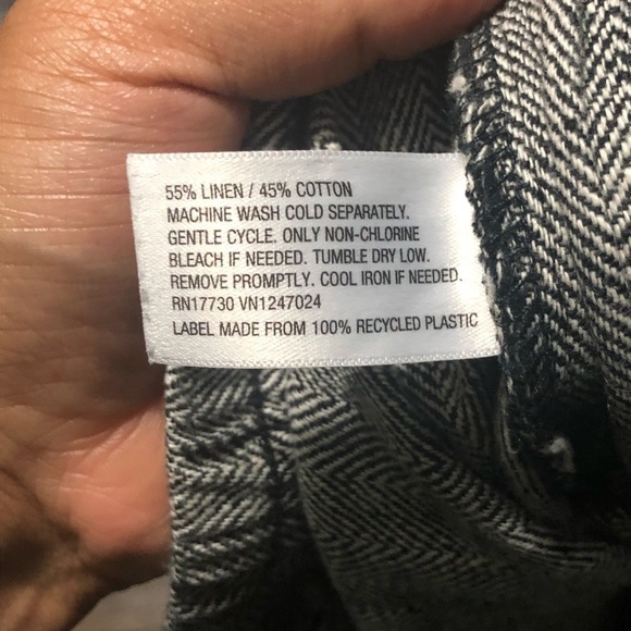 Rachel Comey Pants Women's 8 High Rise Wide Leg Linen Blend Cropped Target Colla - Picture 4 of 7